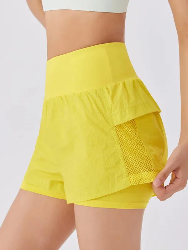 Blue Zone Planet |  loose breathable fitness yoga quick-drying culottes sports shorts